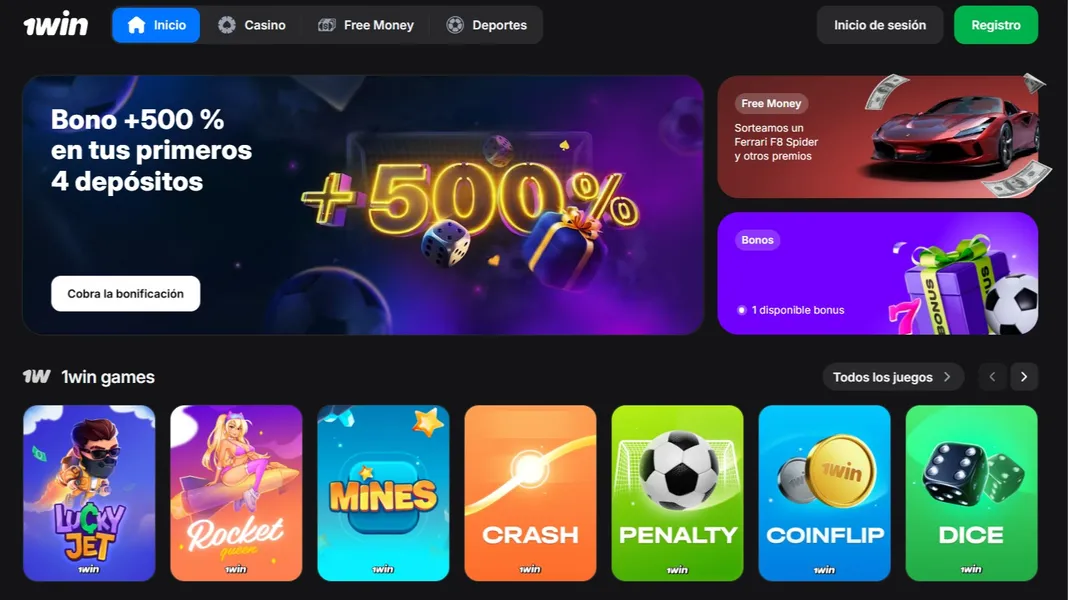 Seguridad del acceso en 1win